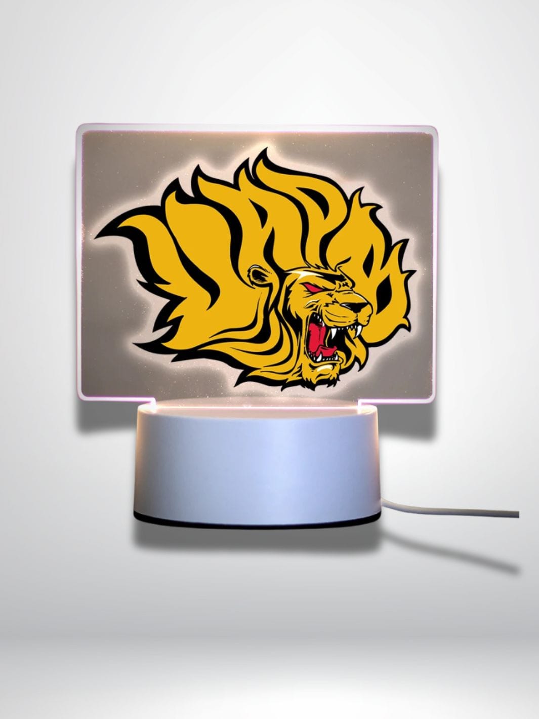 veilleuse lion bébé Base de fissure 7 couleurs / lion 6 / USB